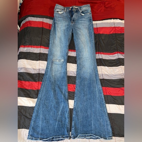 Hudson Holly High Rise Flare in Gravity Jeans Size 25 - Picture 1 of 7